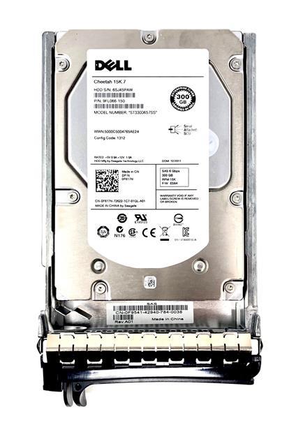 YPP78 Dell 300GB 15000RPM SAS 3Gbps 16MB Cache 3.5-inch Internal Hard Drive
