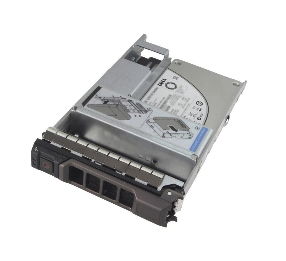 YXCW9 Dell 960GB MLC SATA 6Gbps Mixed Use 2.5-inch Internal Solid State Drive (SSD) in 3.5-inch Hybrid Carrier