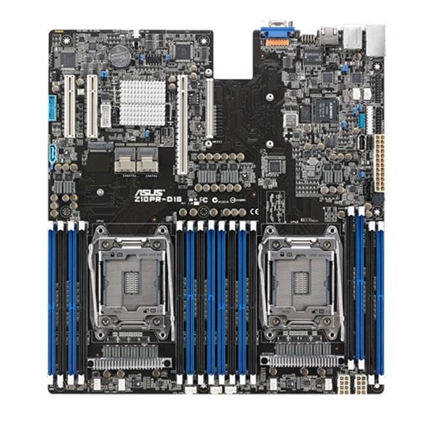 Z10PR-D16 ASUS Dual Socket LGA 2011-3 Intel C612 Chipset Xeon E5-2600 v4/ E5-2600 v3 Processors Support DDR4 16x DIMM 9x SATA3 6.0Gb/s EEB Server Motherboard (Refurbished)
