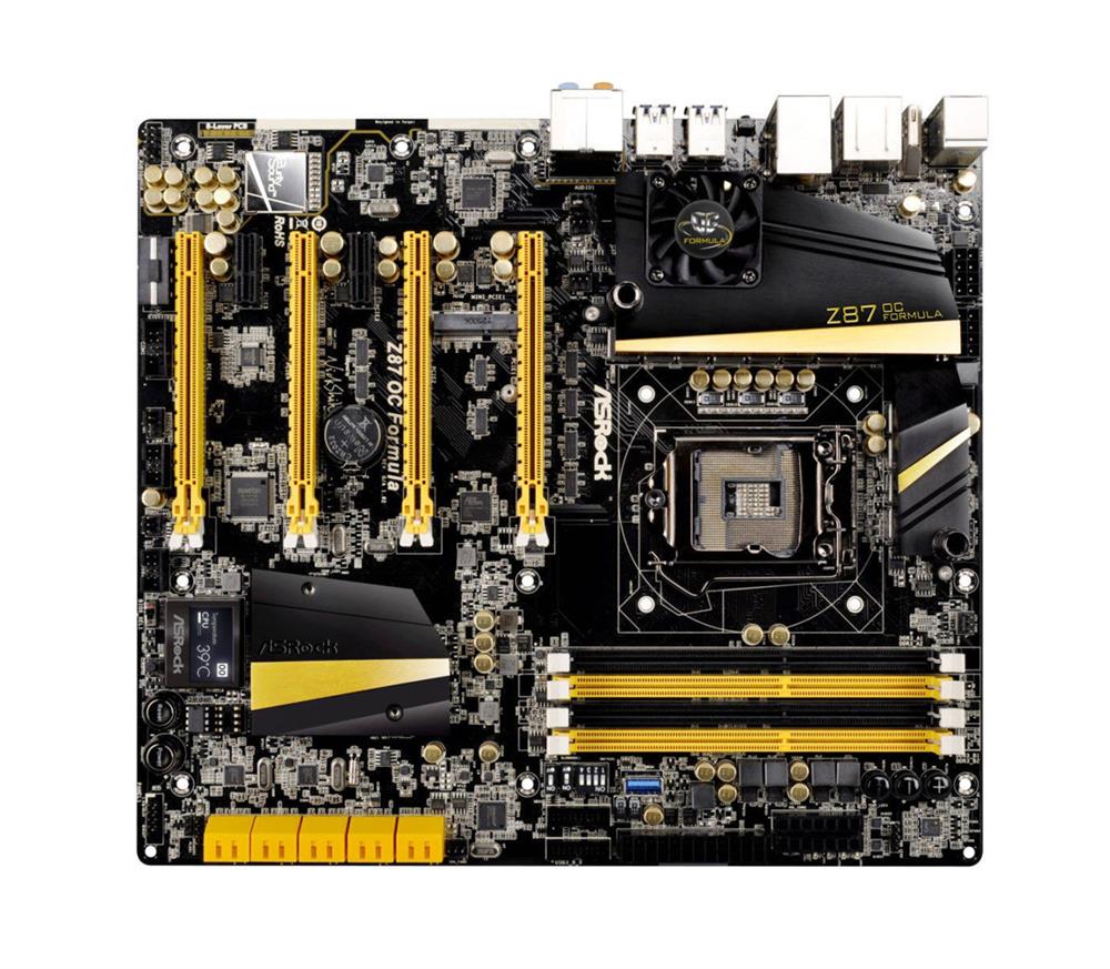 Z87OCFORMULA ASRock LGA1150 Socket Z87 Usb 3.0 Gigabit Lan Onboard-grafik CPU E (Refurbished)