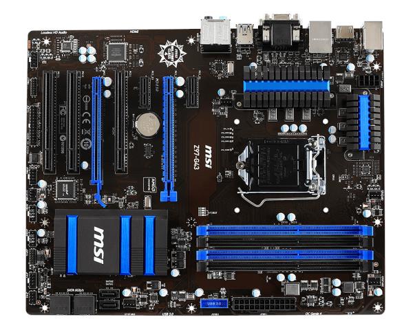 Z97-G43 MSI Socket-1150 Chipset Z97 DDR3 SATA 6Gb/s PCIe 3.0 x16 USB 2.0 micro-ATX System Board (Refurbished)