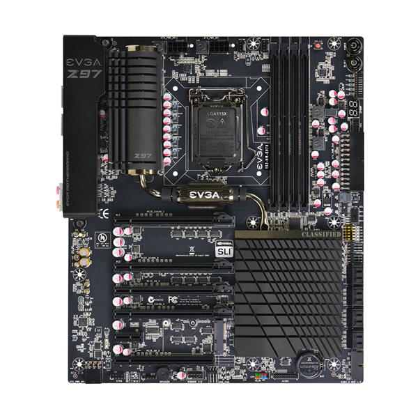 Z97Classified EVGA Socket LGA 1150 Intel Z97 Chipset E-ATX Motherboard (Refurbished) Z97 Classified