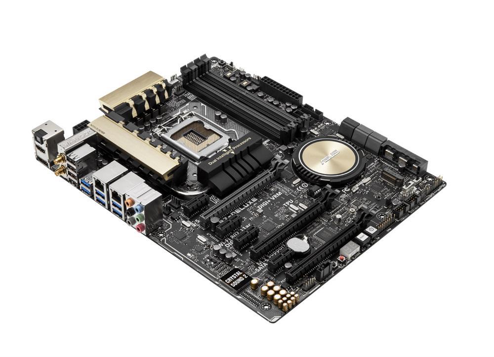 Z97DLXUSB31 ASUS Z97-Deluxe Intel Z97 Chipset Socket LGA1150 ATX Motherboard (Refurbished)