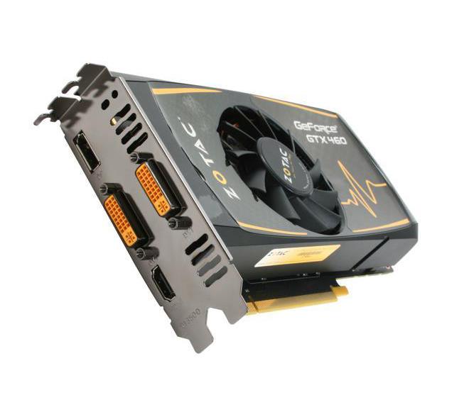 ZT-40404-10P-A1 Zotac Nvidia GeForce GTX 460 768MB GDDR5 192-Bit HDMI / DisplayPort / Dual DVI PCI-Express 2.0 x16 Video Graphics Card