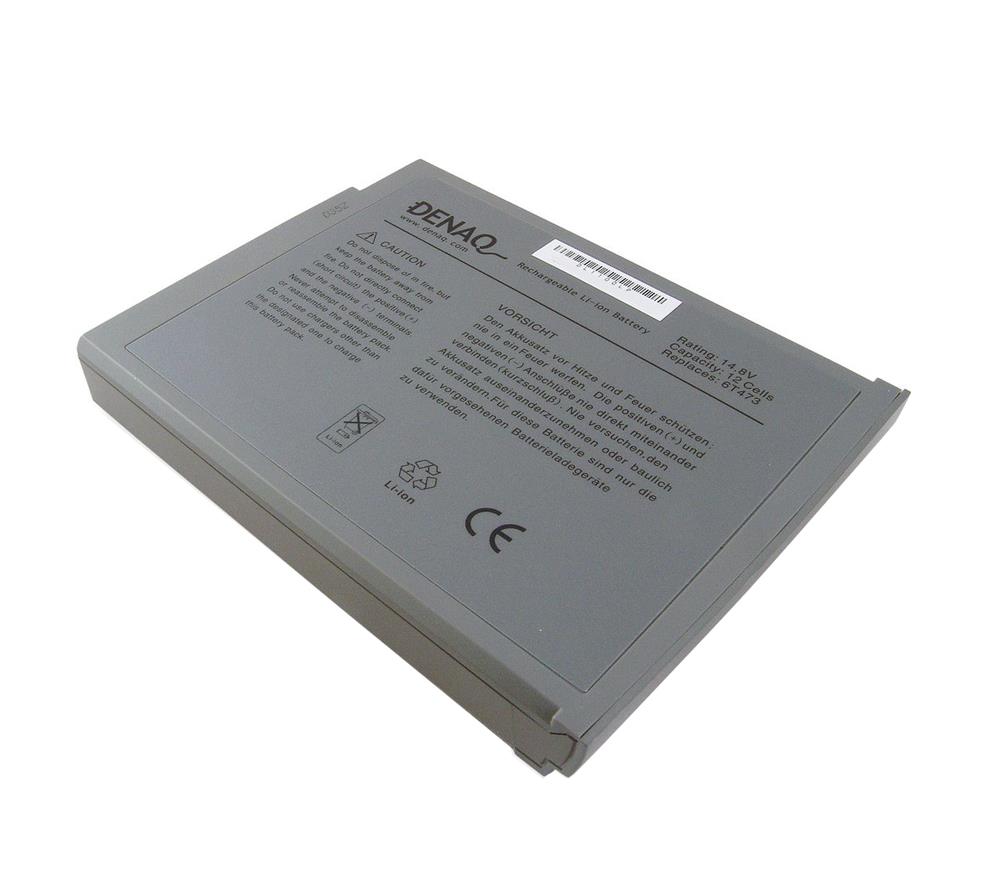 DQ-6T473 DENAQ 96Whr high capacity 12 cell replacement battery (Refurbished)