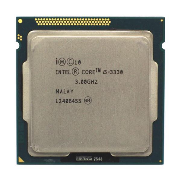 i5-3330 Intel Core Quad-Core 3.00GHz 5.00GT/s DMI 6MB L3 Cache Socket LGA1155 Processor
