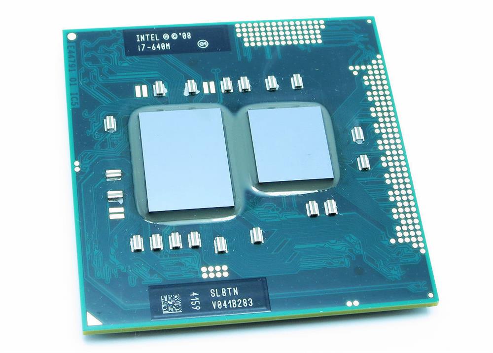 i7-640M Intel Core i7 Dual Core 2.80GHz 2.50GT/s DMI 4MB L3 Cache Mobile Processor