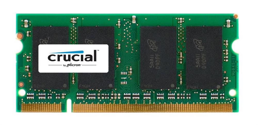 CT6004347 Crucial 2GB PC2-6400 DDR2-800MHz non-ECC Unbuffered CL6 200-Pin SoDimm Single Rank Memory Module for Sony VAIO VGN-CS270T