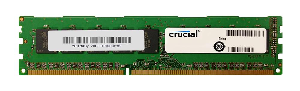 CT4508543 Crucial 8GB PC3-12800 DDR3-1600MHz ECC Unbuffered CL11 240-Pin DIMM Memory Module