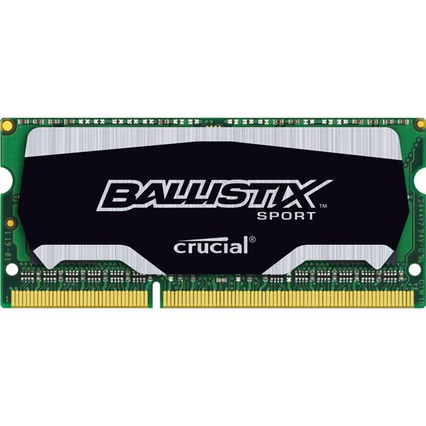 CT4329311 Crucial Ballistix 8GB PC3-14900 DDR3-1866MHz non-ECC Unbuffered CL13 204-Pin SoDimm 1.35V Low Voltage Memory Module for Samsung NP300E5X Notebook