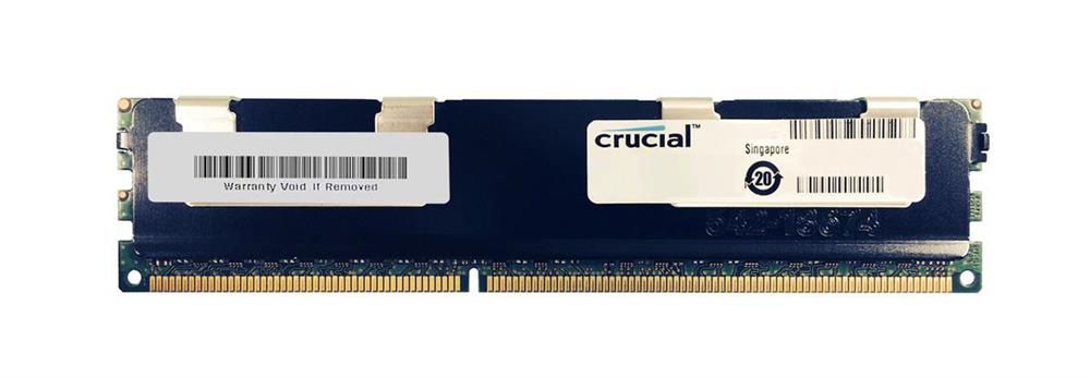 CT51272BB1067Q.36G1 Crucial 4GB PC3-8500 DDR3-1066MHz ECC Registered CL7 240-Pin DIMM Quad Rank Memory Module