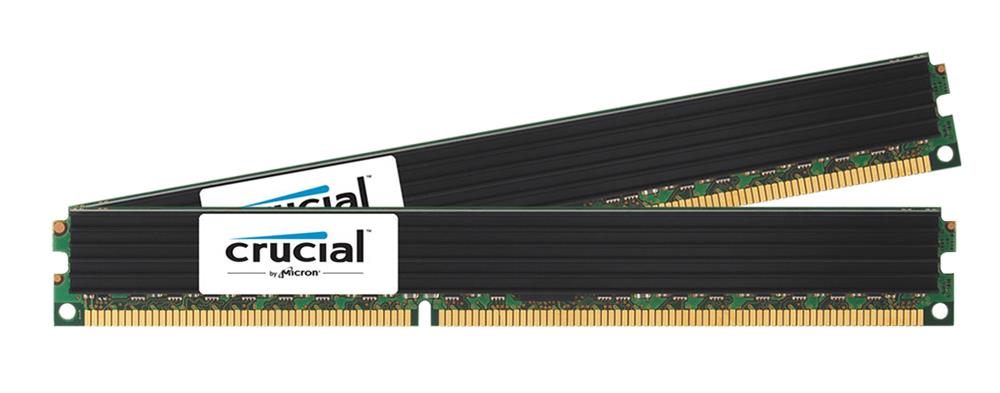 CT4970803 Crucial 16GB Kit (2 X 8GB) PC3-12800 DDR3-1600MHz ECC Registered CL11 240-Pin DIMM 1.35V Low Voltage Very Low Profile (VLP) Dual Rank Memory for Dell Precision Workstation T5610 Workstation