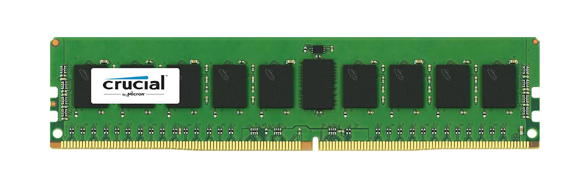 CT8G4WFD8213 Crucial 8GB PC4-17000 DDR4-2133MHz ECC Unbuffered CL15 288-Pin DIMM 1.2V Dual Rank Memory Module