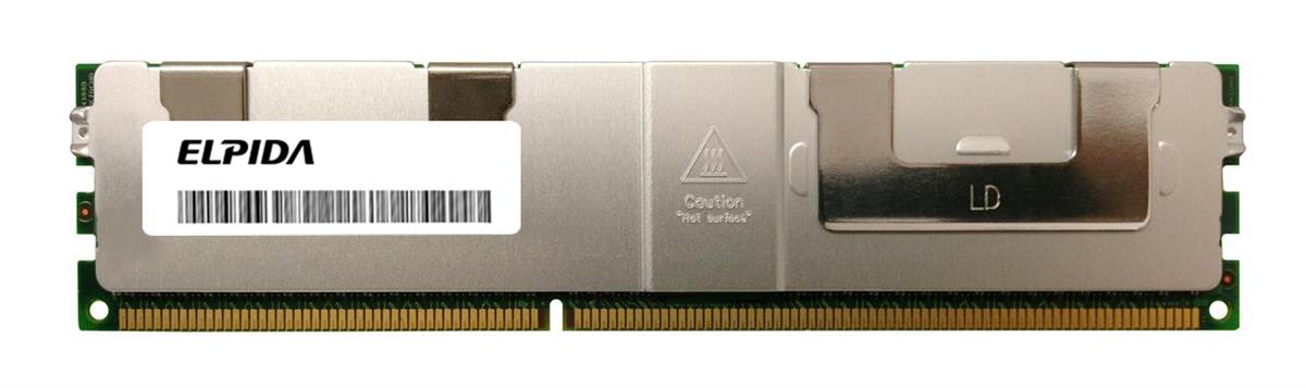 EBJ67LJ4B3HA-GN-F Elpida 64GB PC3-12800 DDR3-1600MHz ECC Registered CL11 240-Pin Load Reduced DIMM Quad Rank Memory Module