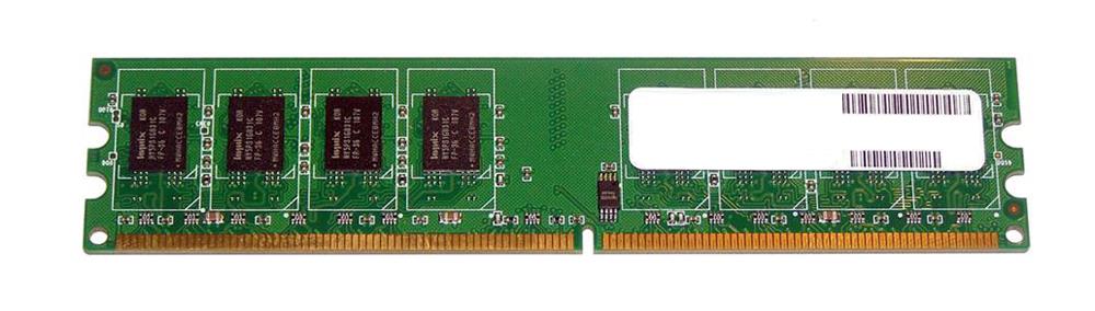STM2975/2GB SimpleTech 2GB PC2-6400 DDR2-800MHz non-ECC Unbuffered CL5 240-Pin DIMM Dual Rank Memory Module