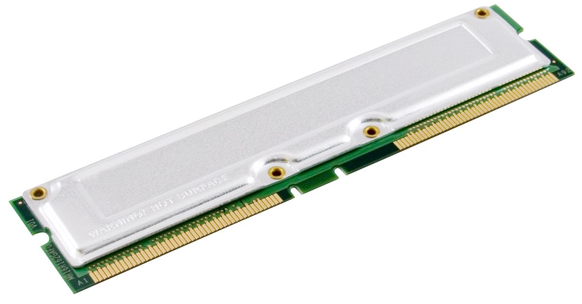 311-2514 Dell 128MB PC800 800MHz ECC 184-Pin RDRAM RIMM Memory Module