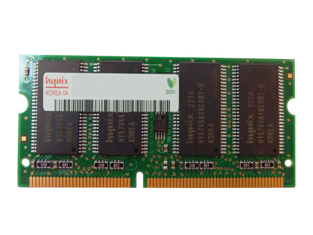 HYNIX/3RD-11151 Hynix 512MB PC3200 DDR-400MHz non-ECC Unbuffered CL3 100-Pin DIMM Dual Rank Memory Module