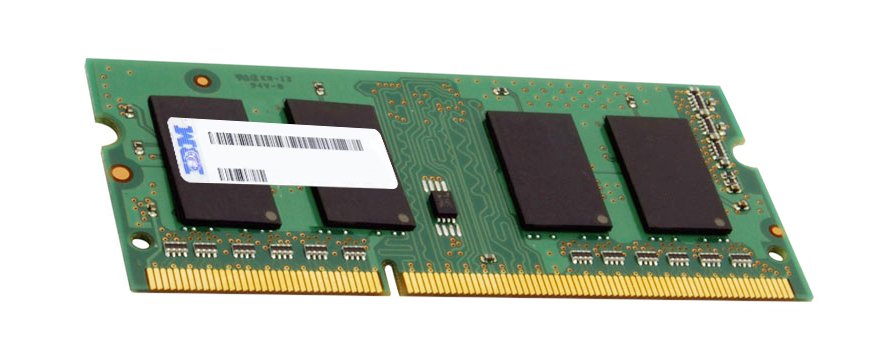 00JA206 IBM 4GB PC3-12800 DDR3-1600MHz non-ECC Unbuffered CL11 204-Pin SoDimm 1.35V Low Voltage Single Rank Memory Module