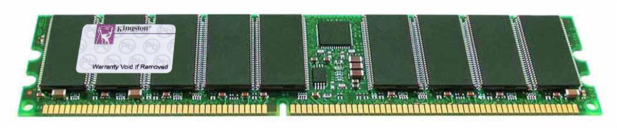 KVR337D2D4F5/4GI Kingston 4GB PC2700 DDR-333MHz Registered ECC CL2.5 184-Pin DIMM 2.5V Memory Module