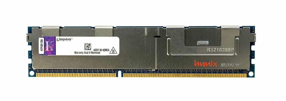 KTM-SX313QLV/16G Kingston 16GB PC3-10600 DDR3-1333MHz ECC Registered CL9 240-Pin DIMM 1.35V Low Voltage Quad Rank Memory Module