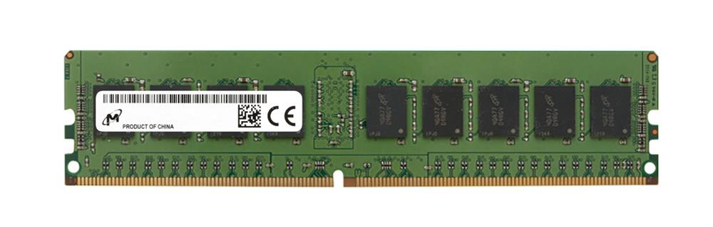 MTA9ASF1G72PZ-2G3B1RK Micron 8GB PC4-19200 DDR4-2400MHz Registered ECC CL17 288-Pin DIMM 1.2V Single Rank Memory Module