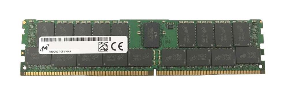 MTA18ASF2G72PKTZ-2G6 Micron 16GB PC4-21300 DDR4-2666MHz Registered ECC CL19 288-Pin MiniRDIMM 1.2V Dual Rank Memory Module