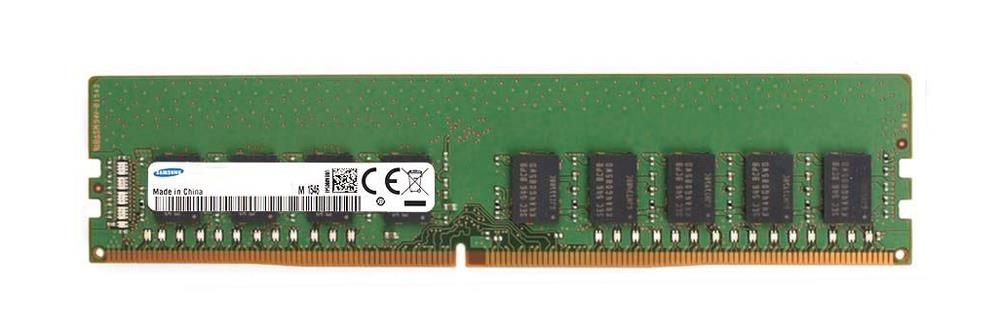 M391A1K43BB2-CTD00 Samsung 8GB PC4-21300 DDR4-2666MHz ECC Unbuffered CL19 288-Pin DIMM 1.2V Single Rank Memory Module