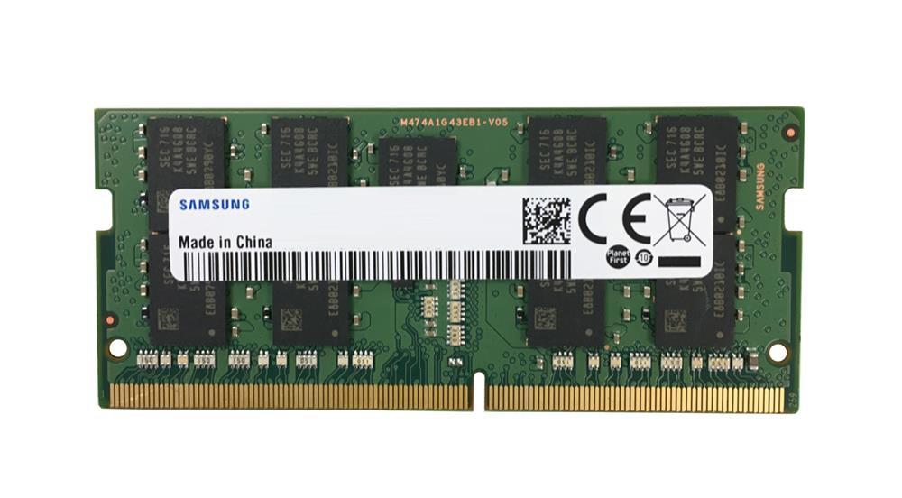 M474A2K43BB1-CRCQ0 Samsung 16GB PC4-19200 DDR4-2400MHz ECC Unbuffered CL17 260-Pin SoDimm 1.2V Dual Rank Memory Module
