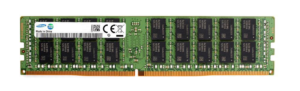 M393A2K40BB1-CRC00 Samsung 16GB PC4-19200 DDR4-2400MHz Registered ECC CL17 288-Pin DIMM 1.2V Single Rank Memory Module