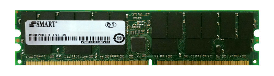 SG51272RDDR6H1LP-S Smart Modular 4GB PC2700 DDR-333MHz ECC Registered CL2.5 184-Pin DIMM Dual Rank Memory Module