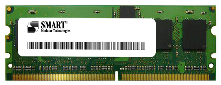 SG572128FG8D01L Smart Modular 4GB PC2-5300 DDR2-667MHz ECC Unbuffered CL5 240-Pin DIMM Dual Rank Memory Module