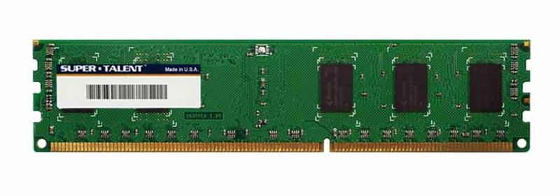 W2GS8ER13K Super Talent 2GB PC3-10600 DDR3-1333MHz ECC Registered CL9 240-Pin DIMM Single Rank x8 Memory Module with Thermal Sensor