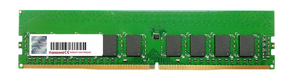 TS2GLH72V1B Transcend 16GB PC4-17000 DDR4-2133MHz ECC Unbuffered CL15 288-Pin DIMM 1.2V Dual Rank Memory Module