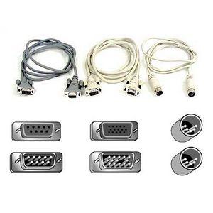 A3X932 Belkin Pro Series OmniView KVM AT/Serial Cable Kit 6ft
