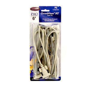 A3X932-10-KIT Belkin Pro Series KVM Cable Kit 10ft Gray, Beige