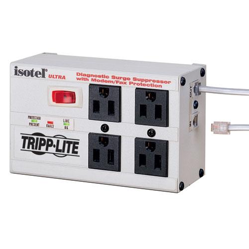 ISOTEL4ULTRA Tripp Lite Receptacles: 4 x NEMA 5-15R 3330J