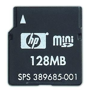 FA602A HP 128MB miniSD Flash Memory Card for iPAQ