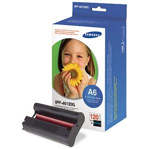 IPP-46120G/SEE Samsung Photopapers and Ribbon Cartridges 120sheet (Refurbished)
