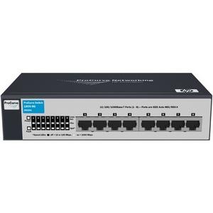 J9029-61102 HP ProCurve 1800-8G Managed Gigabit Ethernet Switch 8 x 10/100/1000Base-T RJ-45 LAN (Refurbished)