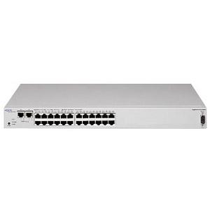 AL2012E46-E5 Nortel 325-24G with 24-Ports 10/100BaseTX Ports RJ-45 plus 2 10/100/1000BaseTX uplink Ports Fast Ethernet 1U Switch (Refurbished)