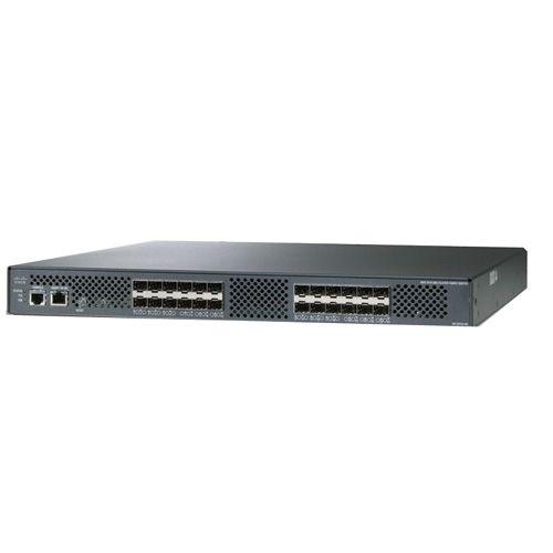 AG646A HP MDS 9124 Fabric Switch 8-Ports 4Gb Fibre Channel 1U Rackmountable (Refurbished)