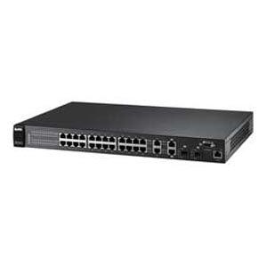 ES4124 Zyxel Es 41 24 24-Ports Switch Man Layer 3w/ 2gbic Slots (Refurbished)