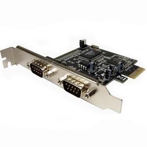 IOC-2700 Cables Unlimited 2 Port Serial DB9 PCI Express Card 2 x 9-pin DB-9 Male 16C550 Serial