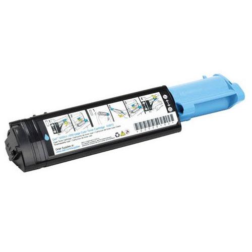 341-3571 Dell 2000-Page Cyan Toner Cartridge for 3010cn Laser Printer