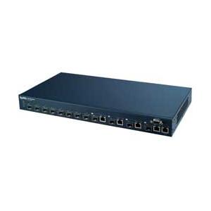 GS3012F-DC Zyxel Dimension Gigabit Ethernet Switch 4 x SFP (mini-GBIC), 8 x SFP (mini-GBIC) 4 x 10/100/1000Base-T (Refurbished)