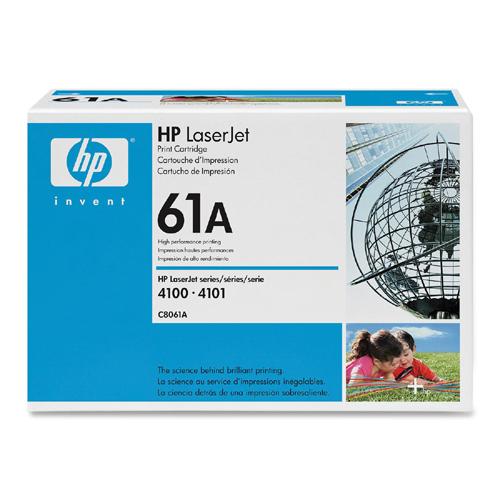 C8061AX HP Toner Cartridge 1 x Black for HP LaserJet 4100 Series Printer (Refurbished)