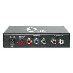 CE-CM0011-S1 SIIG Ypbpr/vga To Vga W/ Aud Convrt/swch 2pt Vga Swch