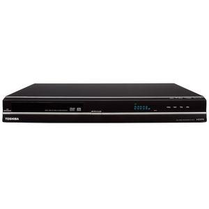 DR420 Toshiba DVD Player/Recorder DVD+RW, DVD-RW, CD-RW DVD Video, CD-DA, Video CD, SVCD, MP3, JPEG, Picture CD, LPCM Playback Progressive Scan 8Hour Recording Black (Refurbished)
