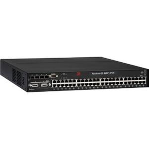 FGS648P Brocade FastIron Ethernet Switch 4 x SFP (mini-GBIC), 1 x 44 x 10/100/1000Base-T, 4 x 10/100/1000Base-T