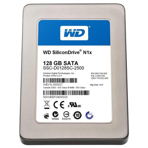 SSC-D0128SC-2500 Western Digital SiliconDrive N1x128GB SLC SATA 3Gbps 2.5-inch Internal Solid State Drive (SSD)